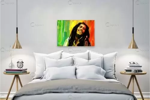 Bob Marley - מסגרת עיצובים -  - מק''ט: 240851