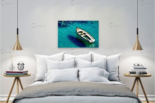 צלילות – אורית גפני | תמונה לקיר בסגנון מודרני