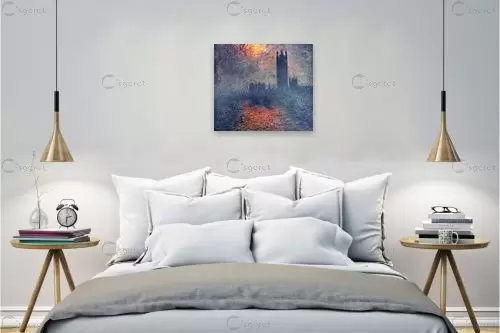Claude Monet 007 - קלוד מונה - סגנון אימפרסיוניסטי  - מק''ט: 115764
