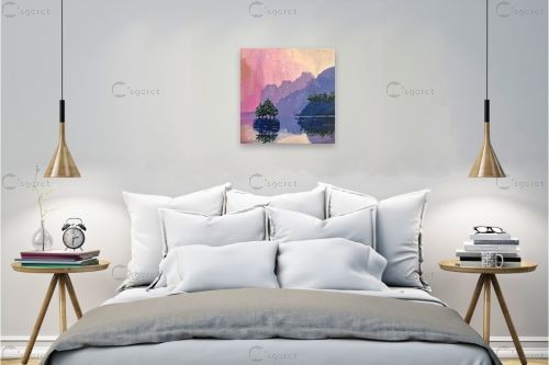 Blessed solitude  – MMB Art Studio | תמונה לקיר בסגנון מודרני