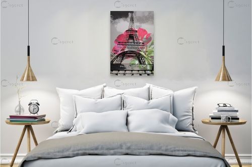 007 כלנית צרפתית  – אירית רוטרובין | תמונה לקיר בסגנון מודרני