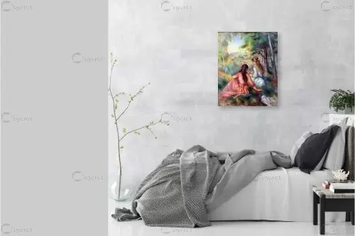 Renoir Pierre 040 - פייר רנואר - סגנון אימפרסיוניסטי  - מק''ט: 130312
