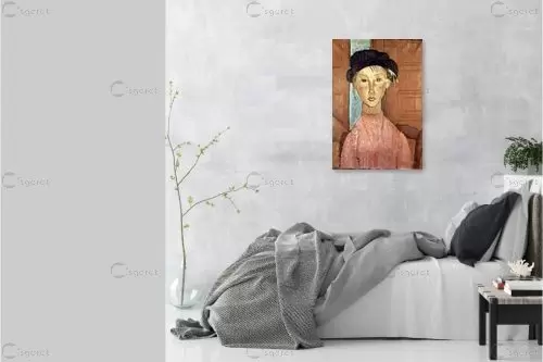 Amedeo Modiglian 002 - אמדאו מודיליאני -  - מק''ט: 131711