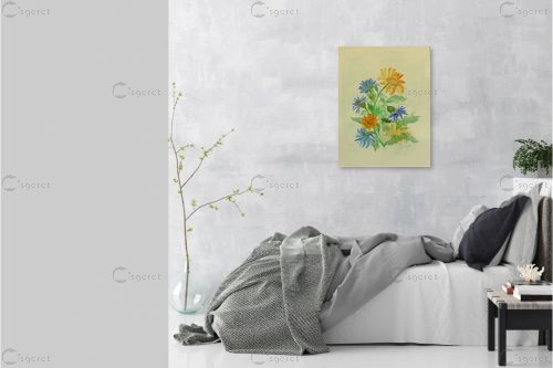 פרחי מרגנית - רינה יניב -  - מק''ט: 277520