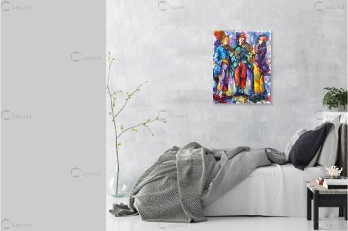 שלושת המוקיונים – בן רוטמן | תמונה לקיר