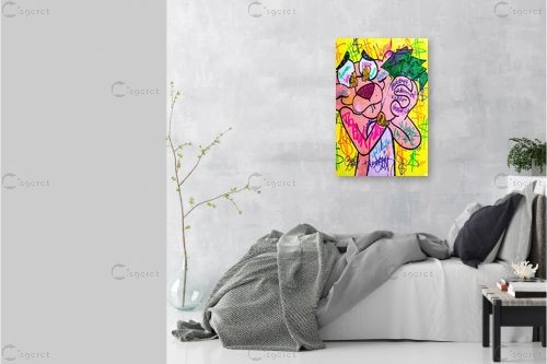 הפנתר הורוד פופ ארט II – Artpicked Modern | תמונה לקיר בסגנון מודרני