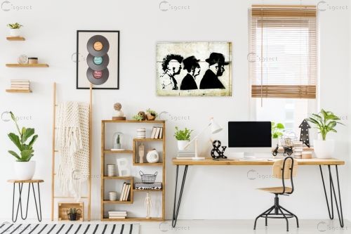 גרפיטי  ירושלמי – ויויאן נתן | תמונה לקיר בסגנון אורבני