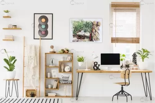 ספה בטבע – חיה וייט | תמונה לקיר בסגנון כפרי