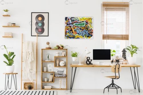 NY-yellow – Tal Khaner | תמונה לקיר בסגנון מודרני