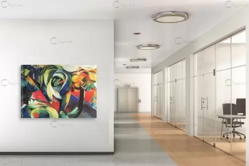 Franz Mark 026 – מרק פרנץ | תמונה לקיר