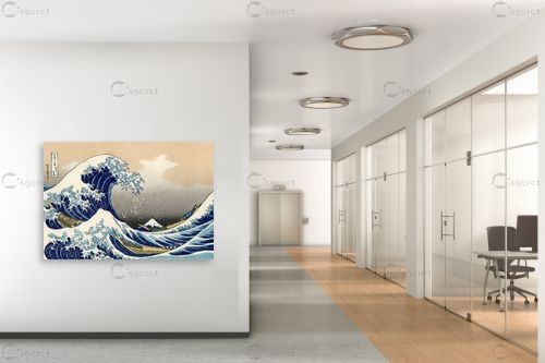 The great wave – קצושיקה הוקוסאי | תמונה לקיר