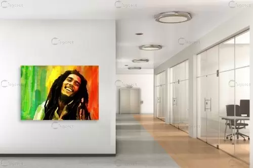 Bob Marley - מסגרת עיצובים -  - מק''ט: 240851