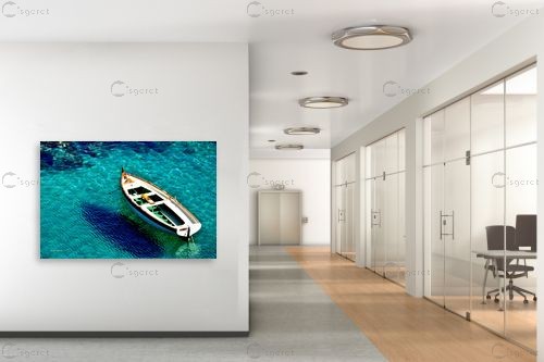 צלילות – אורית גפני | תמונה לקיר בסגנון מודרני