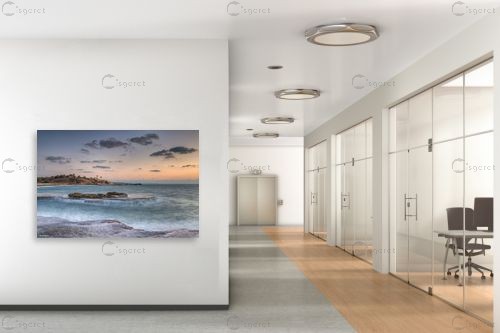 שמורת חוף אכזיב – מיכאל שמידט | תמונה לקיר בסגנון מודרני