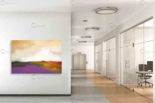 שדות לבנדר – איש גורדון | תמונה לקיר בסגנון מודרני