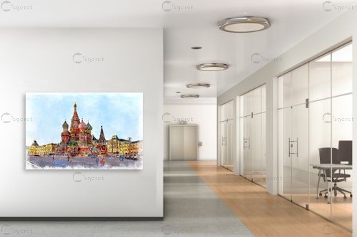הקרמלין – Artpicked | תמונה לקיר בסגנון קלאסי