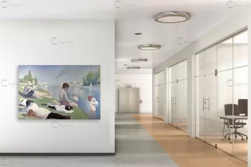 Bathers at Asnieres – זורז סרה | תמונה לקיר