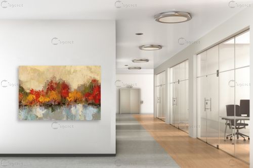 השתקפות סתווית – Silvia Vassileva | תמונה לקיר בסגנון מודרני