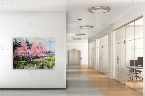 אביב פורח – נטליה ברברניק לימיטד | תמונה לקיר בסגנון כפרי