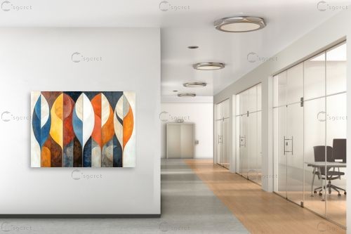 גלים אורבניים – יניב גרינברג | תמונה לקיר בסגנון מודרני