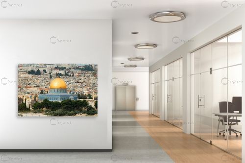 כיפת הסלע – אורלי גור | תמונה לקיר בסגנון מודרני