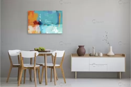 ארץ חדשה – איש גורדון | תמונה לקיר בסגנון מודרני