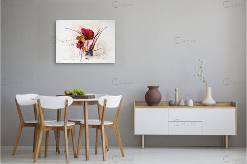 buchet - ליה מלחי - תמונות לסלון מודרני נוף וטבע מופשט  - מק''ט: 303188