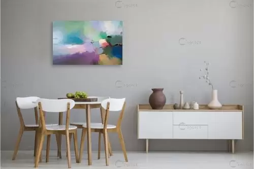 סתיו - איש גורדון - תמונות לסלון מודרני אבסטרקט בצבעי מים  - מק''ט: 320143