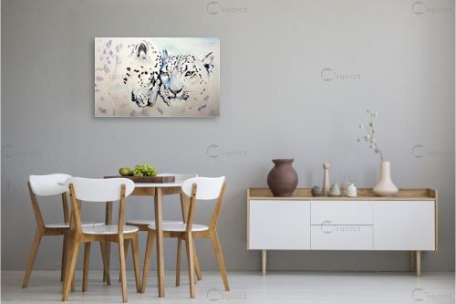 נמרים לבנים – Artpicked | תמונה לקיר בסגנון מודרני