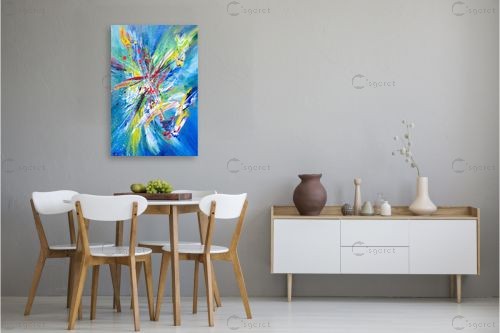 Galaxy – עמיחי רביב | תמונה לקיר בסגנון מודרני