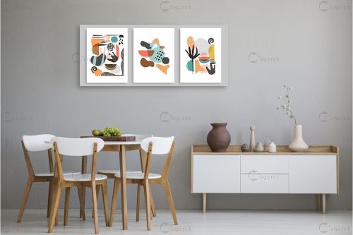 מודרני מופשט צבעוני 420 – Artpicked Modern | תמונה לקיר בסגנון מודרני