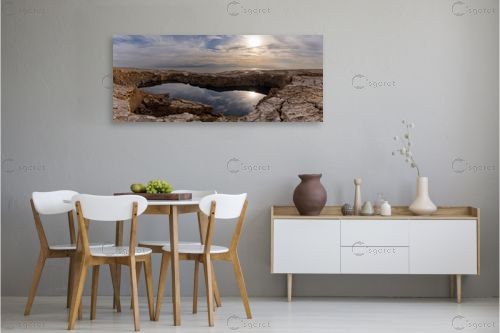 בולען העננים – דורון טאובר | תמונה לקיר בסגנון מודרני