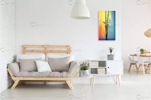 צמיחה - אורית גפני - תמונות צבעוניות לסלון  - מק''ט: 458109
