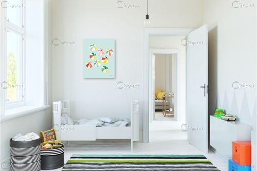 שמשיות של חוף – Ann Kelle | תמונה לקיר בסגנון מודרני