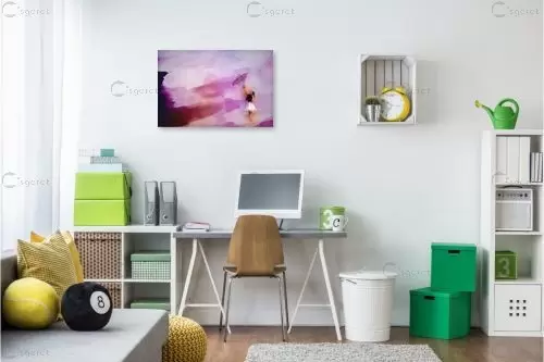 גשם סגול – Artpicked | תמונה לקיר בסגנון מודרני