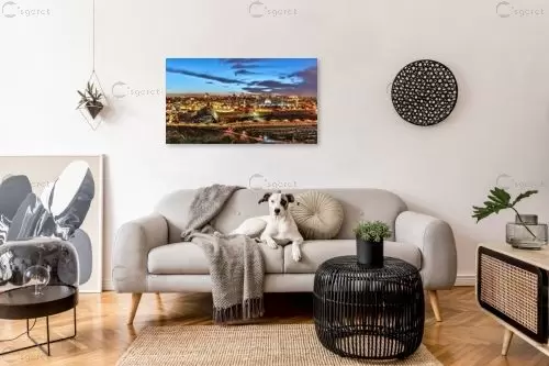 ירושלים בזהב – מיכאל שמידט | תמונה לקיר בסגנון מודרני