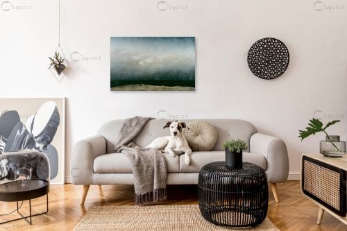  Monk by sea – קספר דויד פרידריך | תמונה לקיר