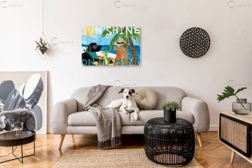 Good Vibes I – Veronique Charron | תמונה לקיר בסגנון מודרני