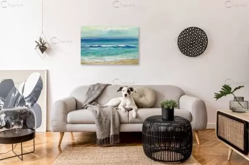 חוף באור זריחה – Silvia Vassileva | תמונה לקיר בסגנון מודרני