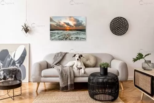 sunset – יבגני זלבקוב | תמונה לקיר בסגנון מודרני