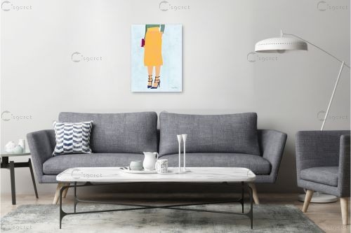 אופנה גבוהה I - Farida Zaman - תמונות לסלון רגוע ונעים סטים בסגנון מודרני  - מק''ט: 364108