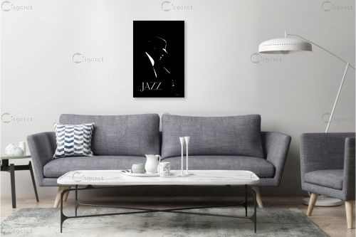 נגן הג'אז - יוסי גבעוני - חדר שינה בסגנון אופנה וסטייל תמונות של בינה מלאכותית  - מק''ט: 469112