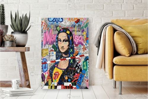 מונליזה פופ ארט – Artpicked Modern | תמונה לקיר בסגנון מודרני