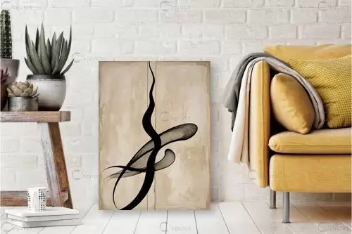 צליל מיתר – דקל בר | תמונה לקיר בסגנון מודרני