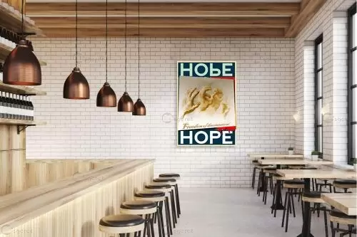HOPE – דוד סלע | תמונה לקיר בסגנון מודרני