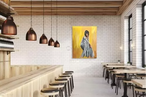 Neve tzedek  – MMB Art Studio | תמונה לקיר בסגנון מודרני