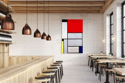 Tableau l, 1921 – פיט מונדריאן | תמונה לקיר