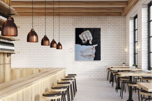 קידושין – חני הולצמן | תמונה לקיר בסגנון ריאליסטי