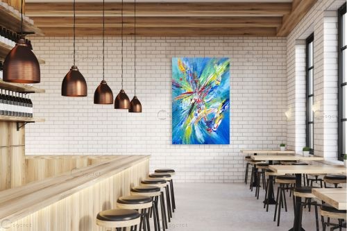 Galaxy – עמיחי רביב | תמונה לקיר בסגנון מודרני