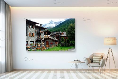 חלום של מקום – שוש אבן | תמונה לקיר בסגנון כפרי